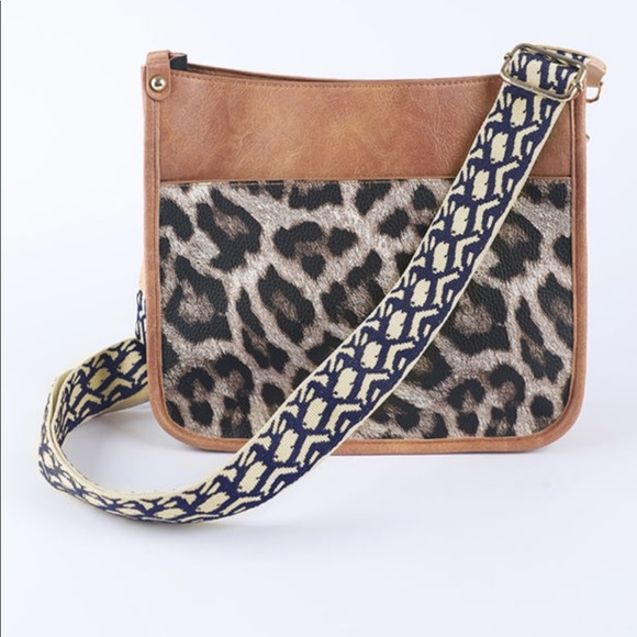 Blue Adjustable Printed Bag Strap with Hardware - Picture 5 of 9